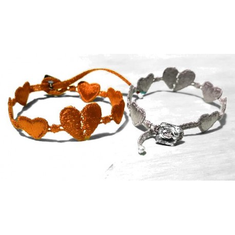 Braccialetti macramè con swarovski