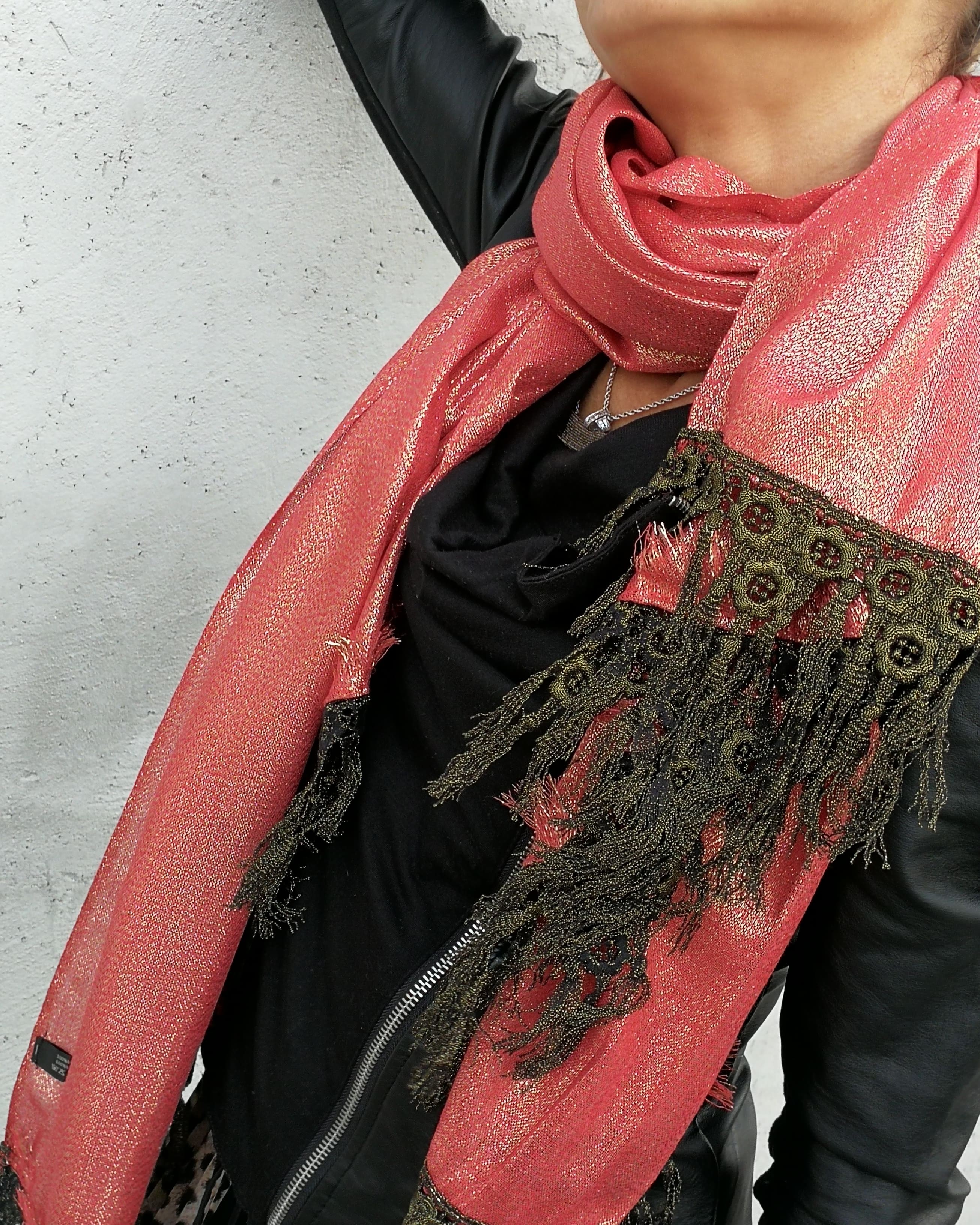 Pashmina lurex